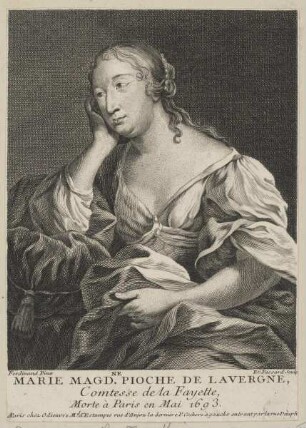 Bildnis der Marie Magd. Pioche de Lavergne