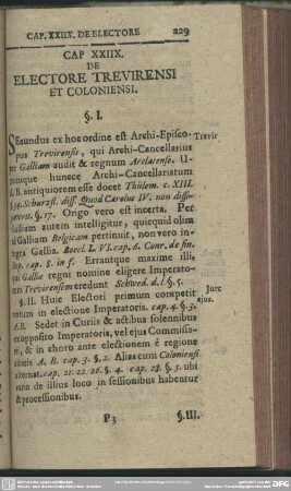 Cap. XXIIX. De Electore Trevirensi Et Coloniensi