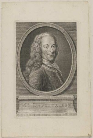 Bildnis des Voltairre