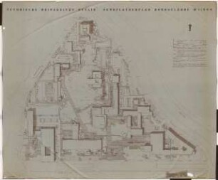Technische Universität Berlin Nordgelände: Lageplan mit Grünflächenplan 1:500