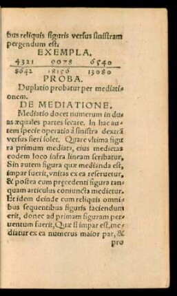 De Mediatione.
