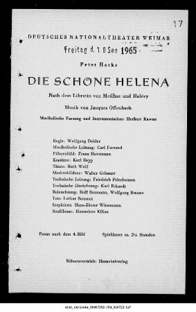 Die schöne Helena