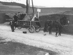 Fahrt zur Station Untersteinach