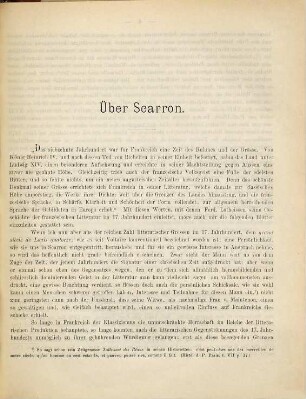 Über Scarron
