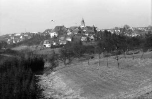 Dornstetten: Gesamtansicht des Ortes von Osten