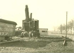 Erdarbeiten Los X, Reichsautobahn Berlin-München, 1934
