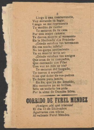 Corrido de Ferel Méndez