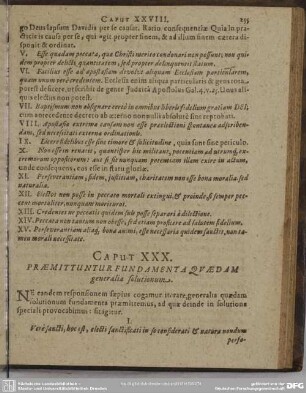Caput XXX. Praemittuntur Fundamenta Quaedam generalia solutionum