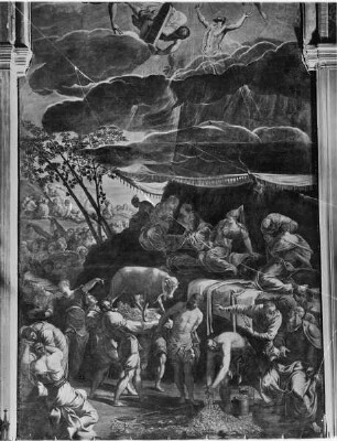 Gemälde für den Chor von Madonna dell'Orto — Die Anbetung des Goldenen Kalbs