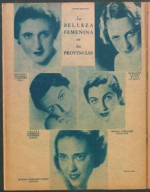 La belleza femenina en las provincias [Fotografías]