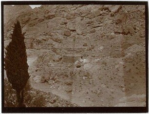 Felsengarten b. Sinai. Kloster [Gebel musa, Katharinenkloster]