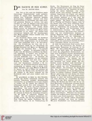 10: Das Nackte in der Kunst