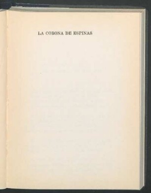 La corona de espinas