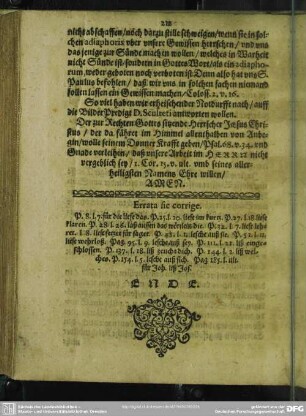 Errata sic corrige
