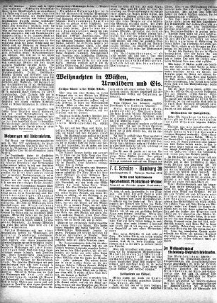 Weihnachten in Wüsten, Urwäldern und Eis