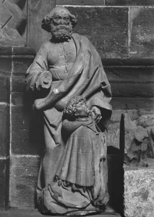Der heilige Petrus mit einem Stifter
