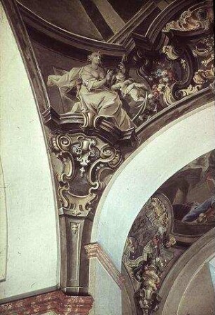 Ornamentale Gewölbeausmalung