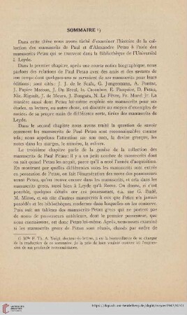 Sommaire