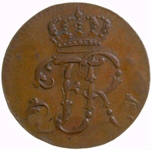 Münze, Pfennig, 1752