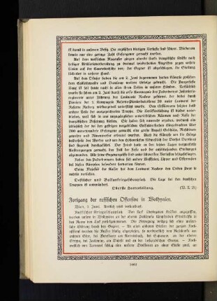Fortgang der russischen offensive in Wolhynien.