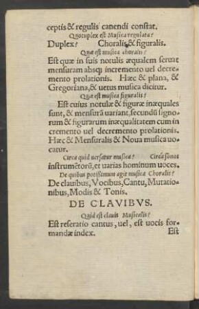 De Clavibus.