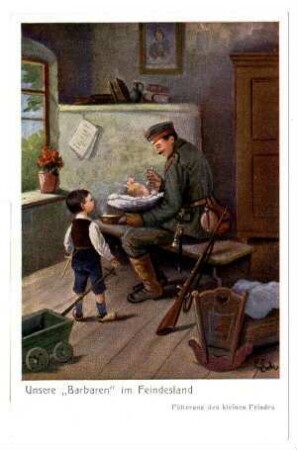 Unsere "Barbaren" in Feindesland: Nr. 162: Fütterung des kleinen Feindes (Silberstein)
