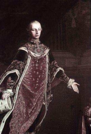 Kaiser Joseph II. im Großmeister-Ornat des Sankt Stephans-Ordens