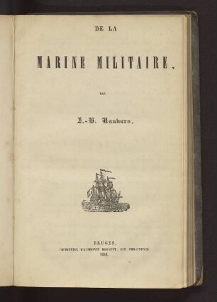 De la Marine militaire