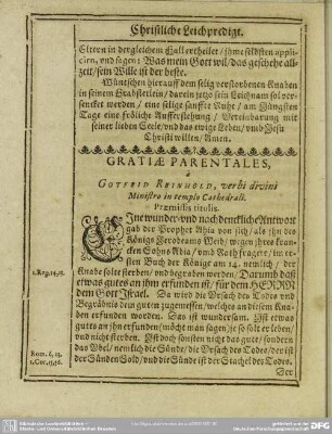Gratiae Parentales