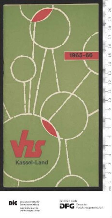 Programm 1965/1966