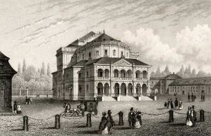 Großherzogliches Hoftheater in Carlsruhe - Le nouveau Théâtre à Carlsruhe