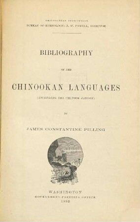 Bibliography of the Chinookan languages (including the Chinook Jargon)