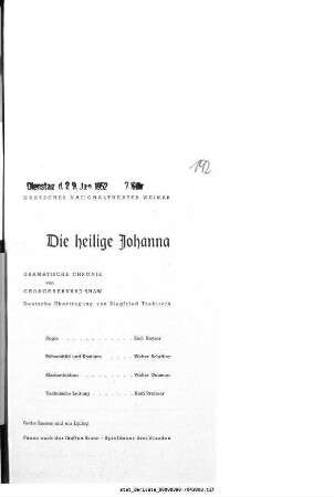 Die heilige Johanna