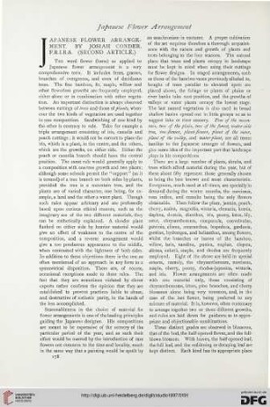9: Japanese flower arrangement (second article)