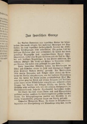 37, Zur spanischen Grenze