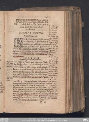 De Obligationibus quae quasi ex contractu nascuntur. Titulus XXVIII.