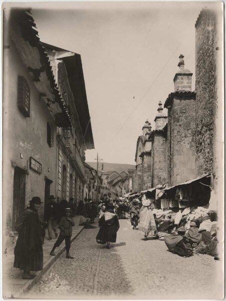 Straße in La Paz