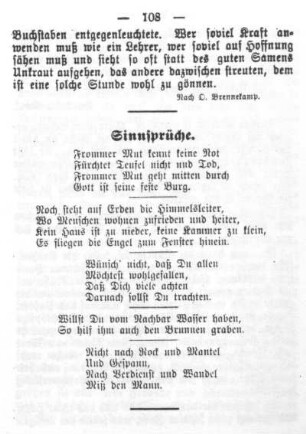 Sinnsprüche