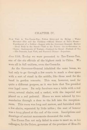 Chapter IV. First visit to Tzo-Tzoun-Tan