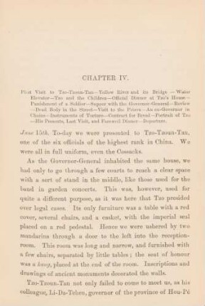 Chapter IV. First visit to Tzo-Tzoun-Tan