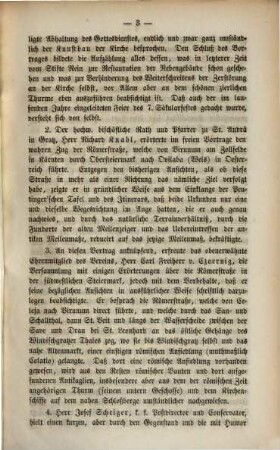 Bericht über die ... allgemeine Versammlung des Histor. Vereines für Steiermark : am ... 9. 1858