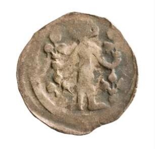Münze, Pfennig, um 1375 (1373-1415)