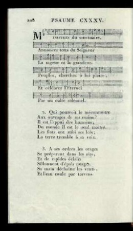 Psaume CXXXV.