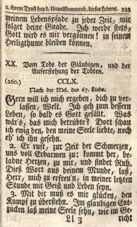 XX. Vom Tode der Gläubigen, und der Auferstehung der Todten.