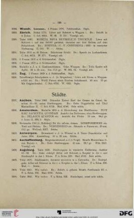 Städte (Nr. 2397-2770)