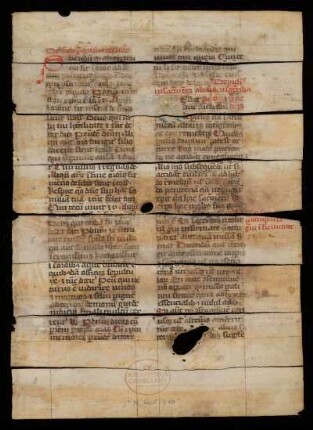 Breviarium (Fragment)