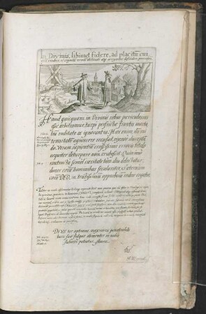 In Divinis, sibimet fidere, ad placitũ cuiquã credere et cognitũ errorẽ obstinatè at[que] arrogunter defendere, periculosũ.