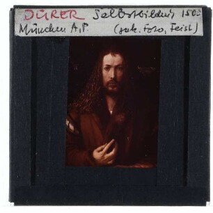 Dürer, Selbstbildnis (München AP 537)