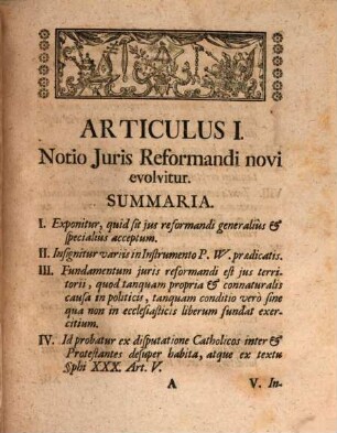 Dissertatio Posterior Inauguralis De Jure Reformandi Novo Ex communi hactenus in Imperio usitatâ praxi deducto