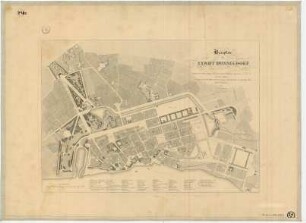 Bauplan der Stadt Düsseldorf